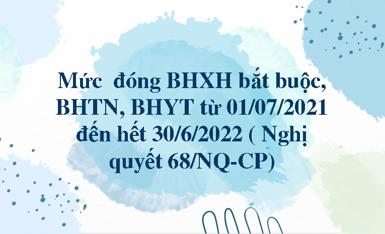 Điều chỉnh mức đóng BHXH bắt buộc từ 01/07/2021