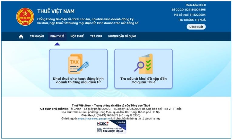 Guide for individuals doing e-commerce business to declare tax