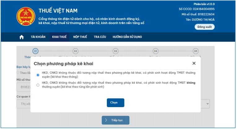 Guide for individuals doing e-commerce business to declare tax