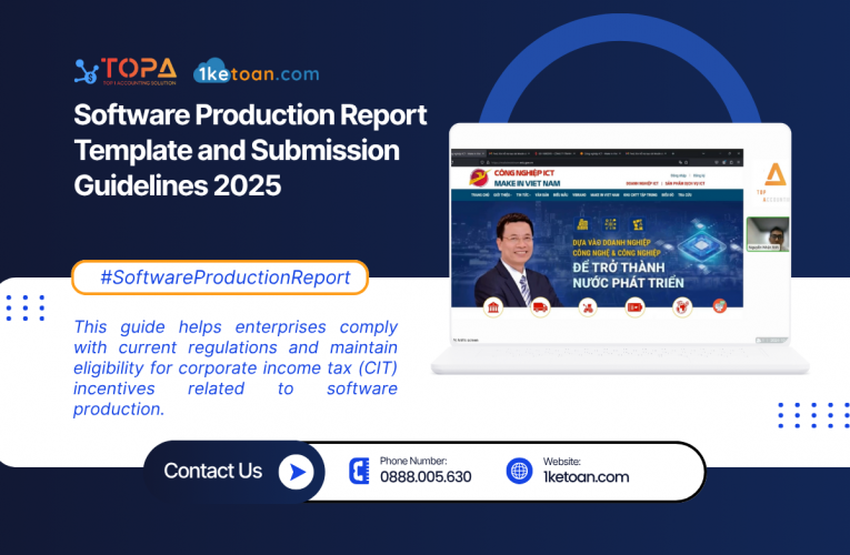 Software Production Report Template and Submission Guidelines 2025