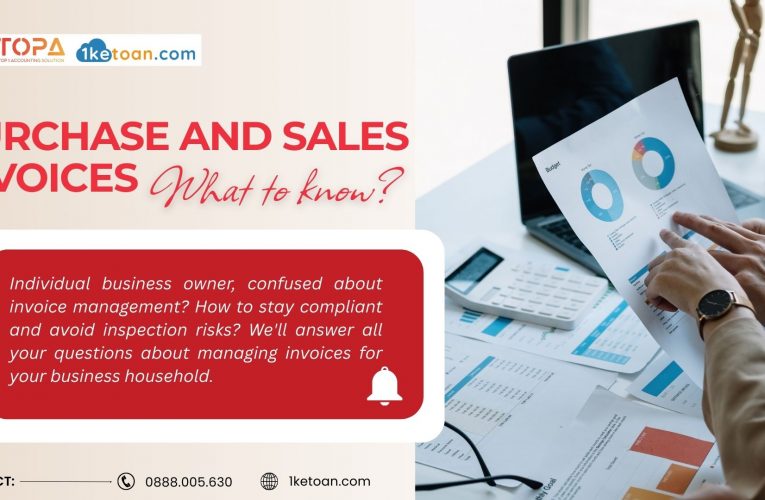 HOW TO HANDLE PURCHASE AND SALES INVOICES FOR INDIVIDUAL BUSINESS HOUSEHOLDS?￼￼