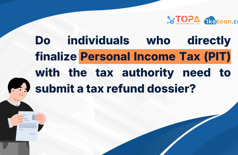Do individuals who directly finalize Personal Income Tax (PIT) with the tax authority need to submit a tax refund dossier?