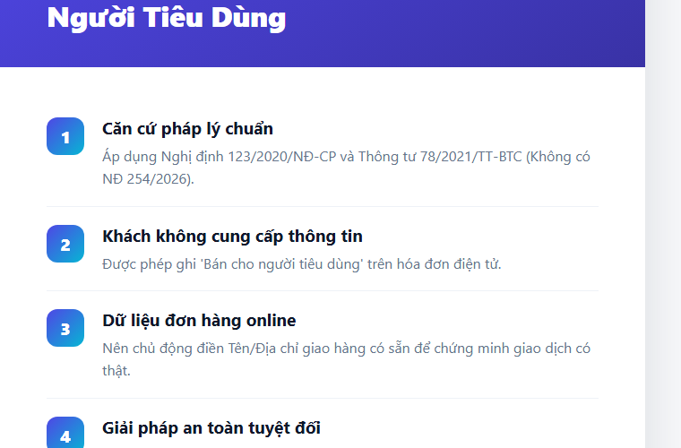 Bán Hàng Online Cho Khách Lẻ: Xuất Hóa Đơn ‘Bán Cho Người Tiêu Dùng’ Thế Nào Để Không Bị Truy Thu?