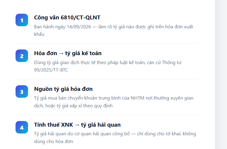 Một lô hàng, hai tỷ giá: Công văn 6810 vừa chốt điều kế toán xuất khẩu cần biết ngay